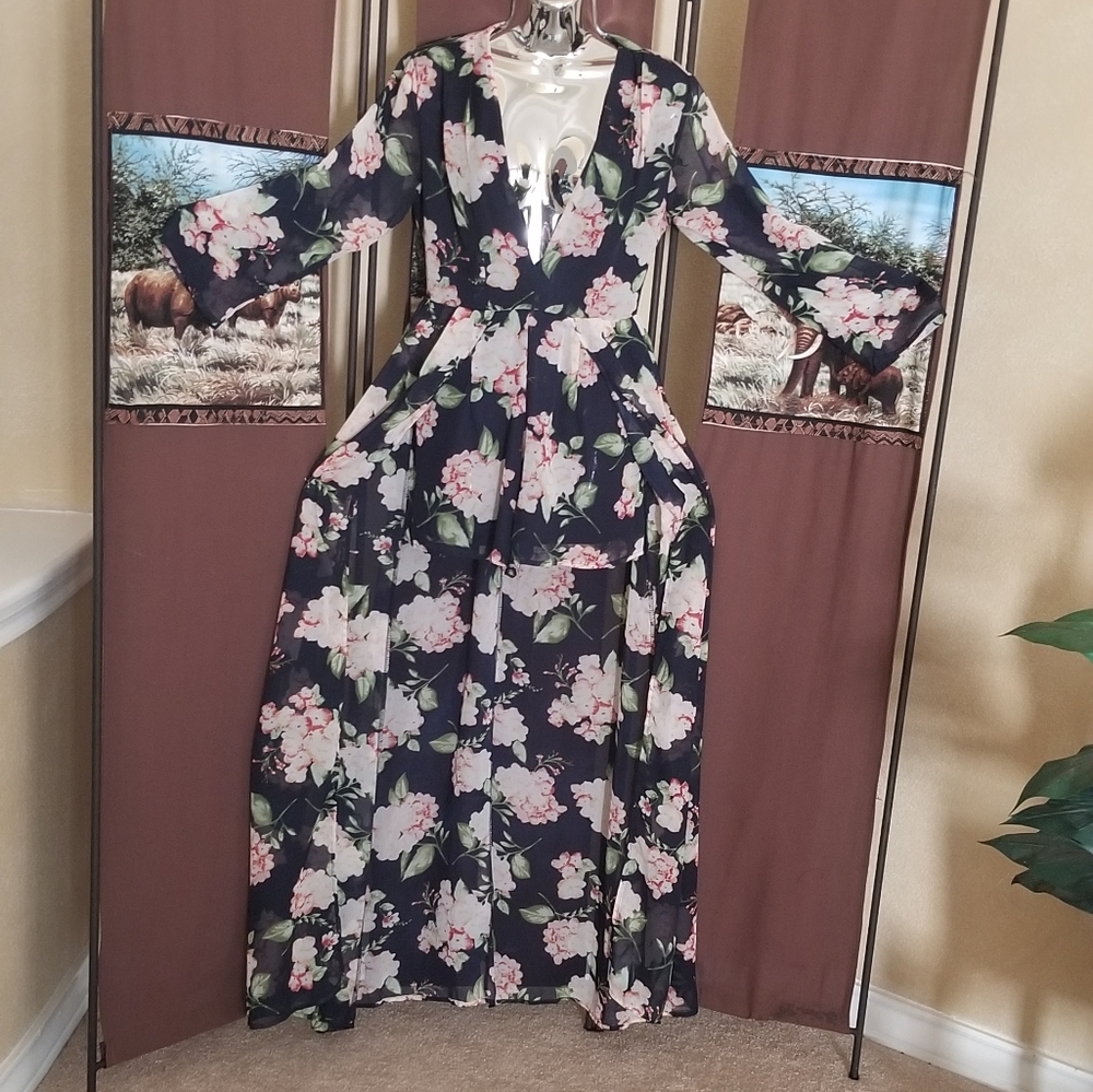 Floral print Romper
